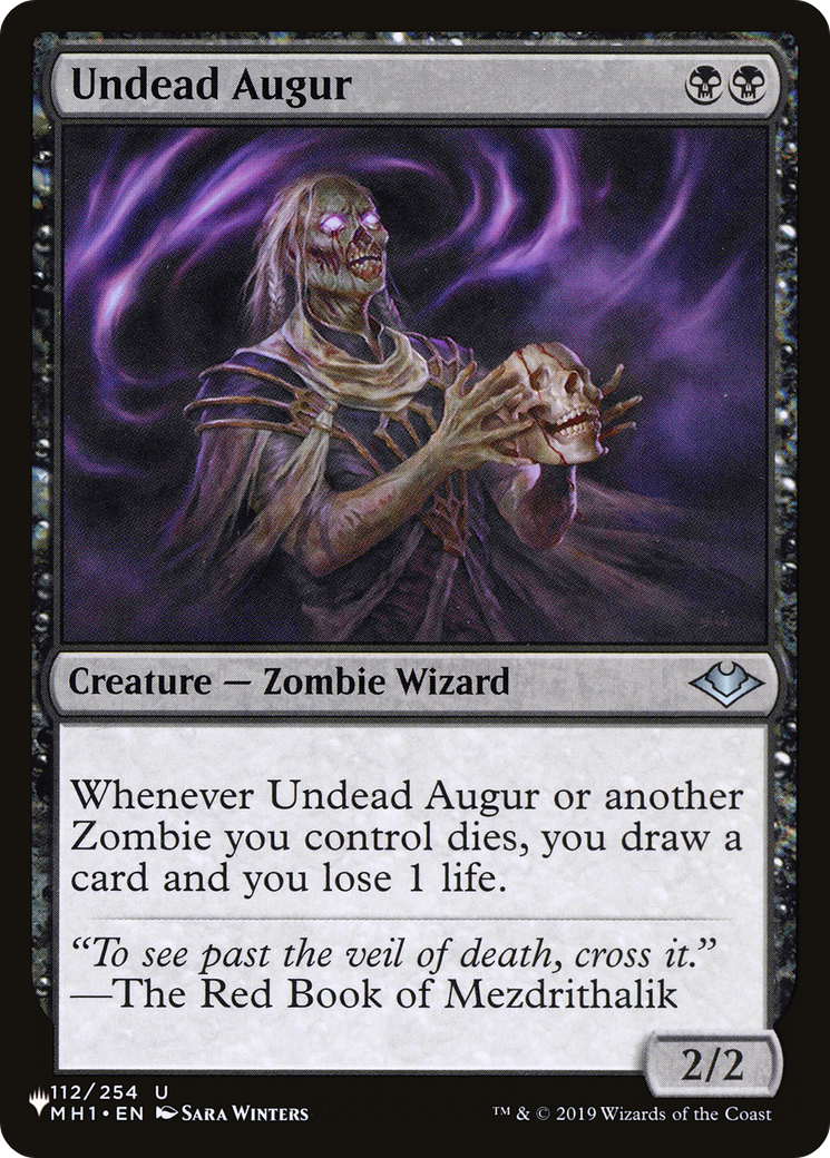 Undead Augur [The List Reprints] | Enigma On Main