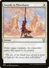 Swords to Plowshares [Phyrexia: All Will Be One Commander] | Enigma On Main