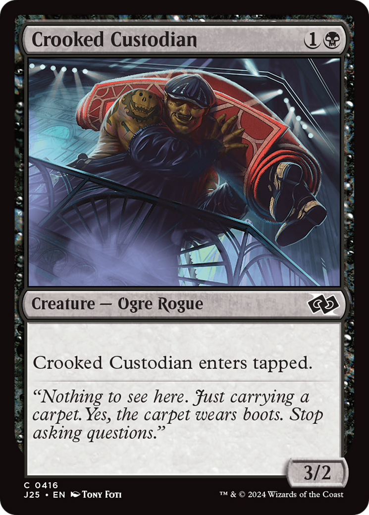 Crooked Custodian [Foundations Jumpstart] | Enigma On Main