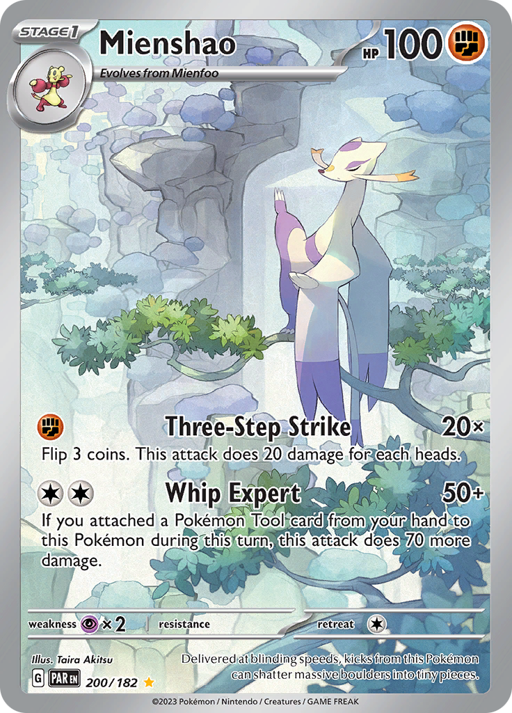 Mienshao (200/182) [Scarlet & Violet: Paradox Rift] | Enigma On Main