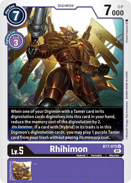 Rhihimon [BT7-075] [Next Adventure] | Enigma On Main