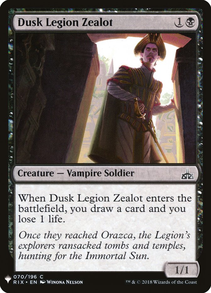 Dusk Legion Zealot [Mystery Booster] | Enigma On Main