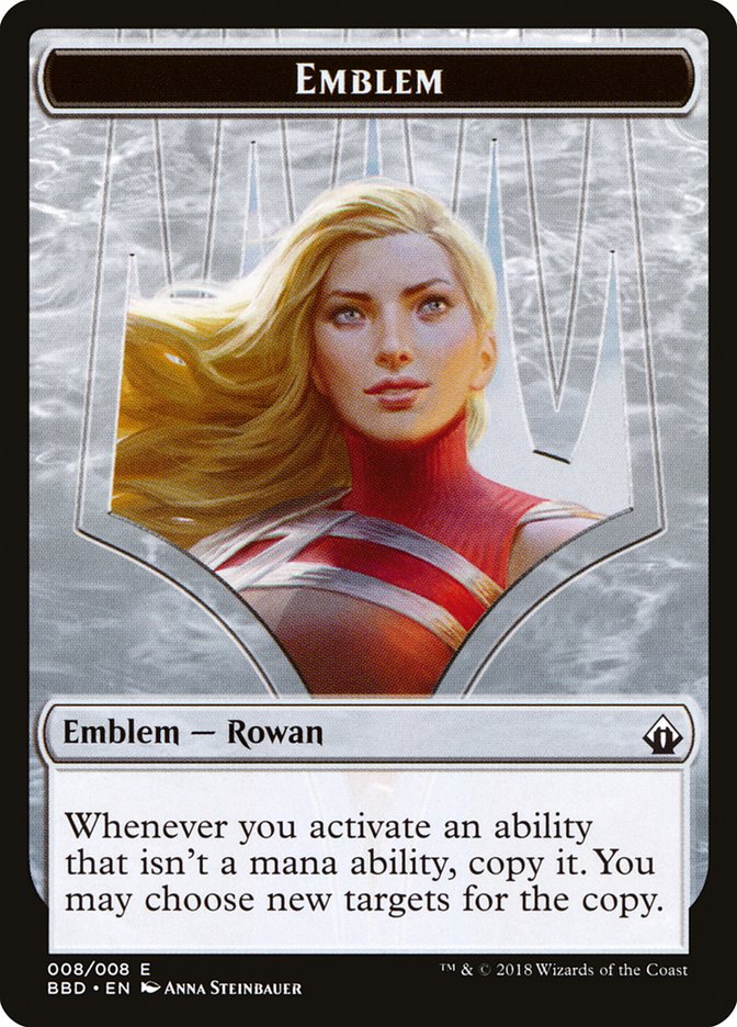 Rowan Kenrith Emblem [Battlebond Tokens] | Enigma On Main