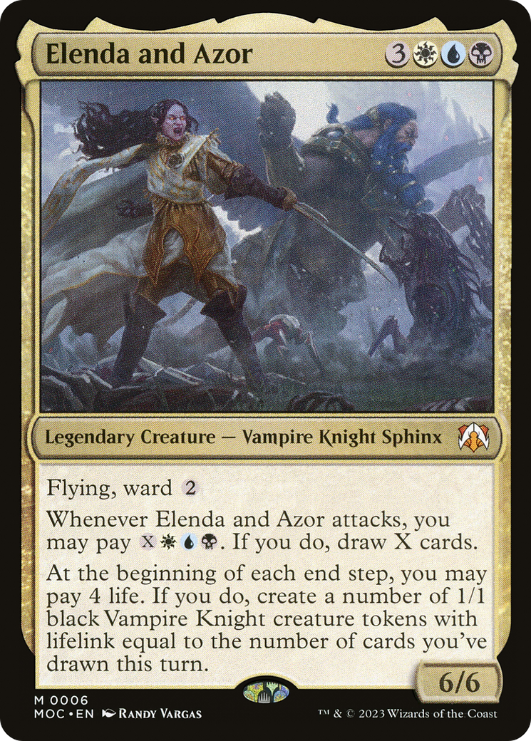 Elenda and Azor [March of the Machine Commander] | Enigma On Main
