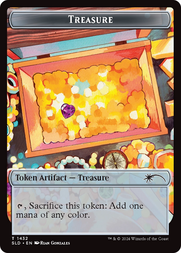 Treasure Token (1432) [Secret Lair Drop Series] | Enigma On Main