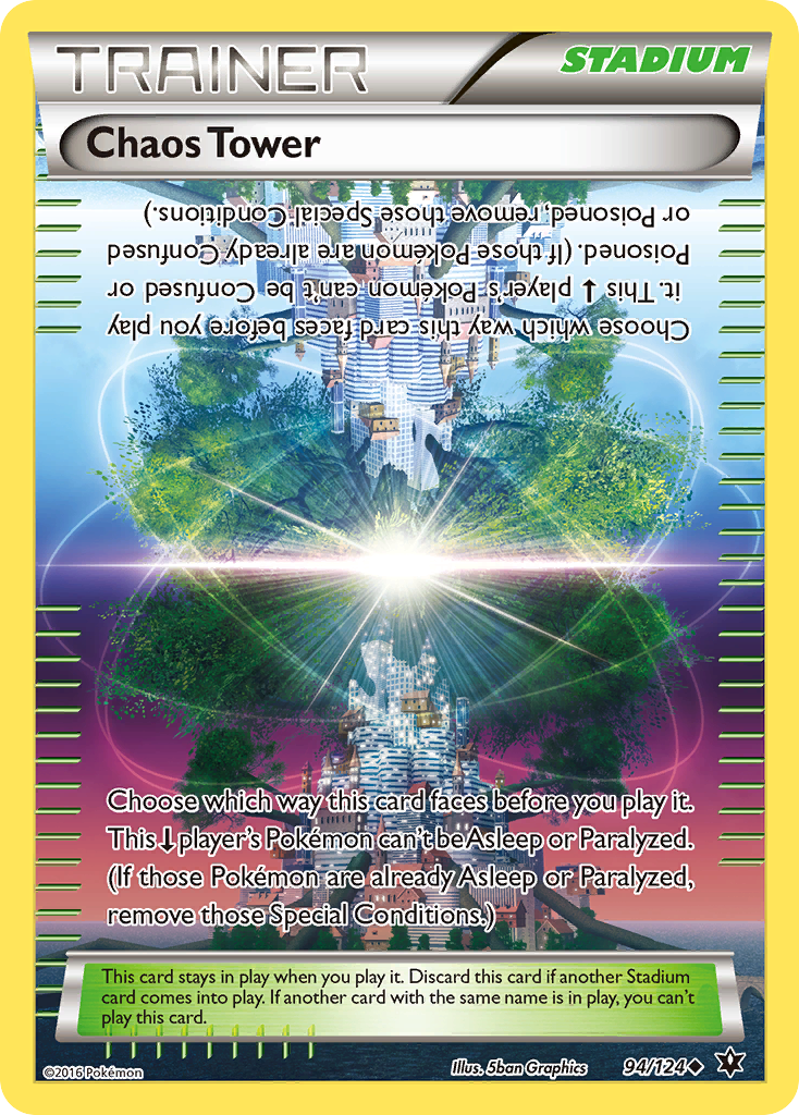 Chaos Tower (94/124) [XY: Fates Collide] | Enigma On Main