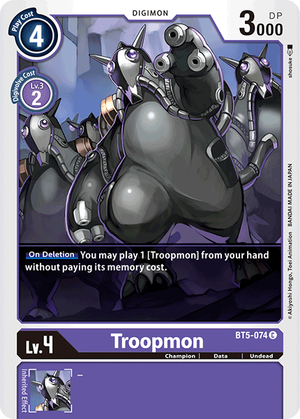 Troopmon [BT5-074] [Battle of Omni] | Enigma On Main