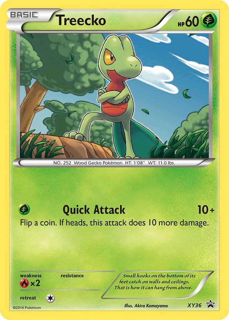 Treecko (XY36) [XY: Black Star Promos] | Enigma On Main