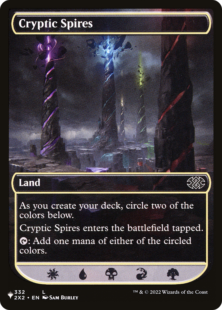 Cryptic Spires [The List] | Enigma On Main