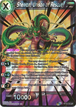 Shenron, Unison of Rescue (BT10-125) [Rise of the Unison Warrior 2nd Edition] | Enigma On Main