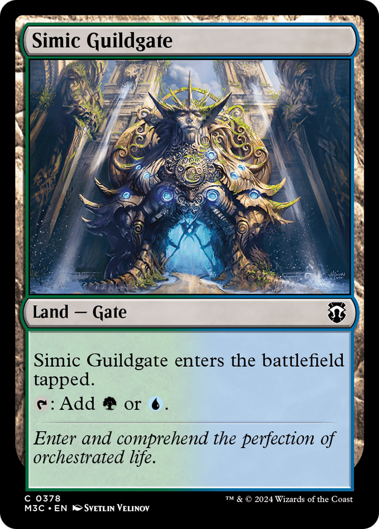 Simic Guildgate (Ripple Foil) [Modern Horizons 3 Commander] | Enigma On Main