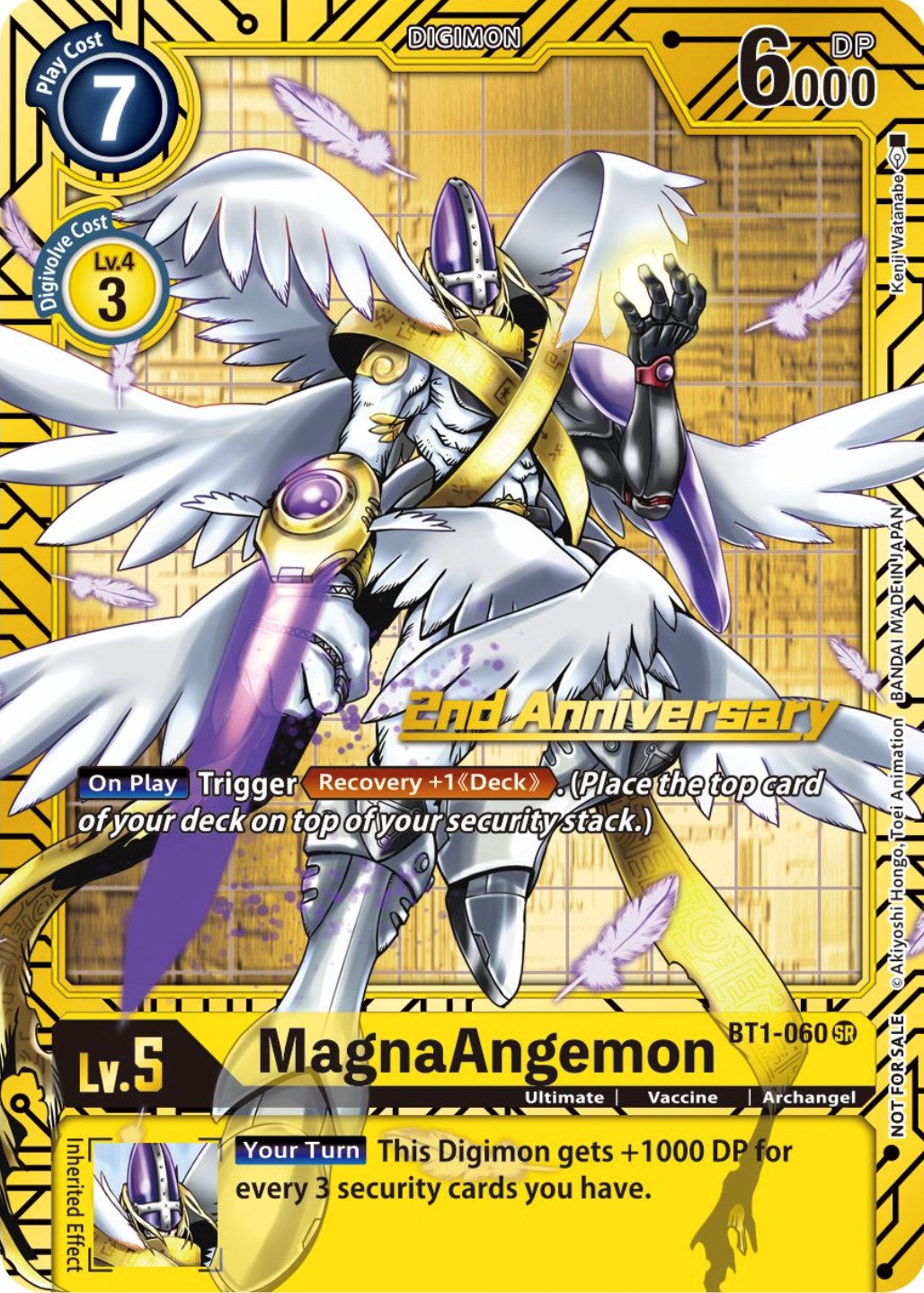 MagnaAngemon [BT1-060] (2nd Anniversary Card Set) [Release Special Booster Promos] | Enigma On Main