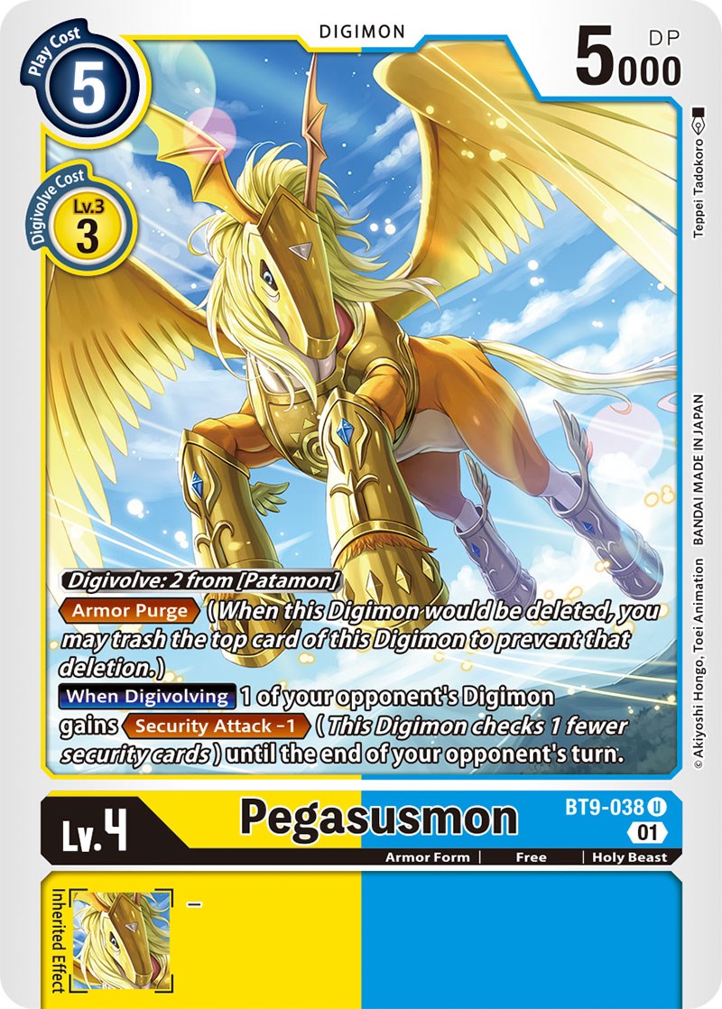 Pegasusmon [BT9-038] [X Record] | Enigma On Main