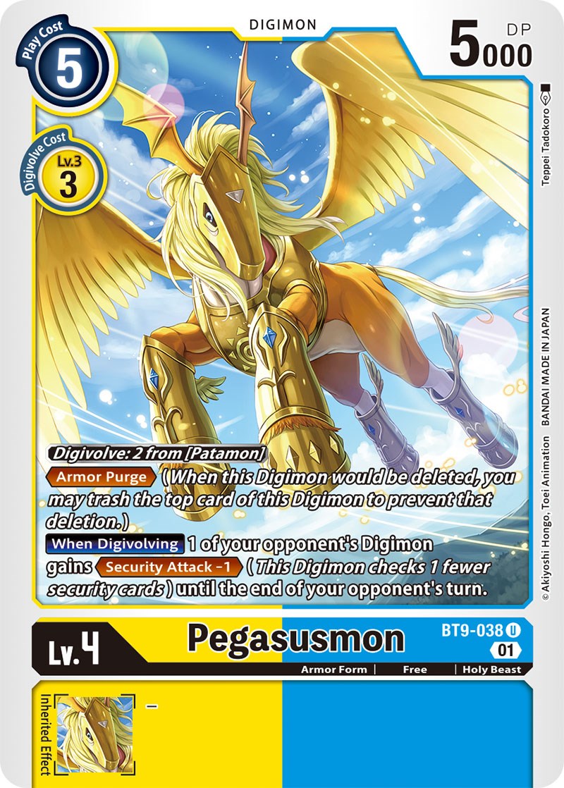 Pegasusmon [BT9-038] [X Record] | Enigma On Main