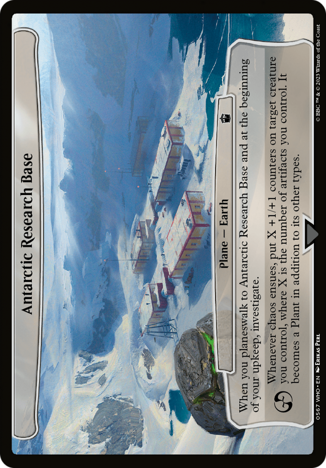 Antarctic Research Base [Doctor Who] | Enigma On Main