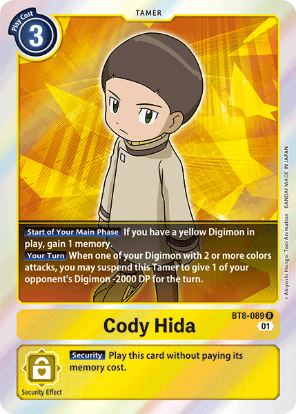 Cody Hida [BT8-089] [New Awakening] | Enigma On Main