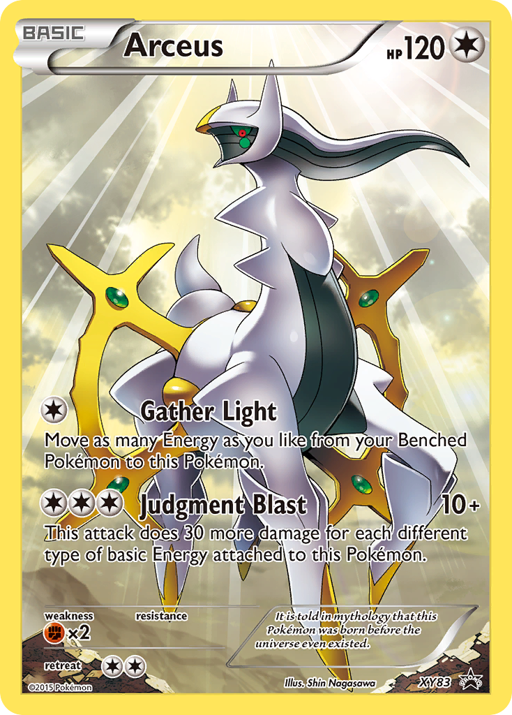 Arceus (XY83) [XY: Black Star Promos] | Enigma On Main