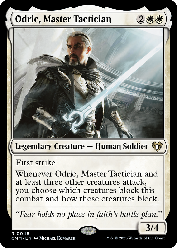 Odric, Master Tactician [Commander Masters] | Enigma On Main