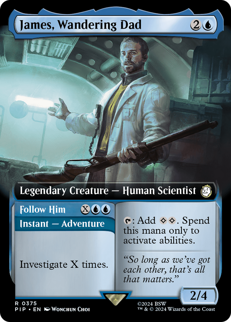 James, Wandering Dad // Follow Him (Extended Art) [Fallout] | Enigma On Main