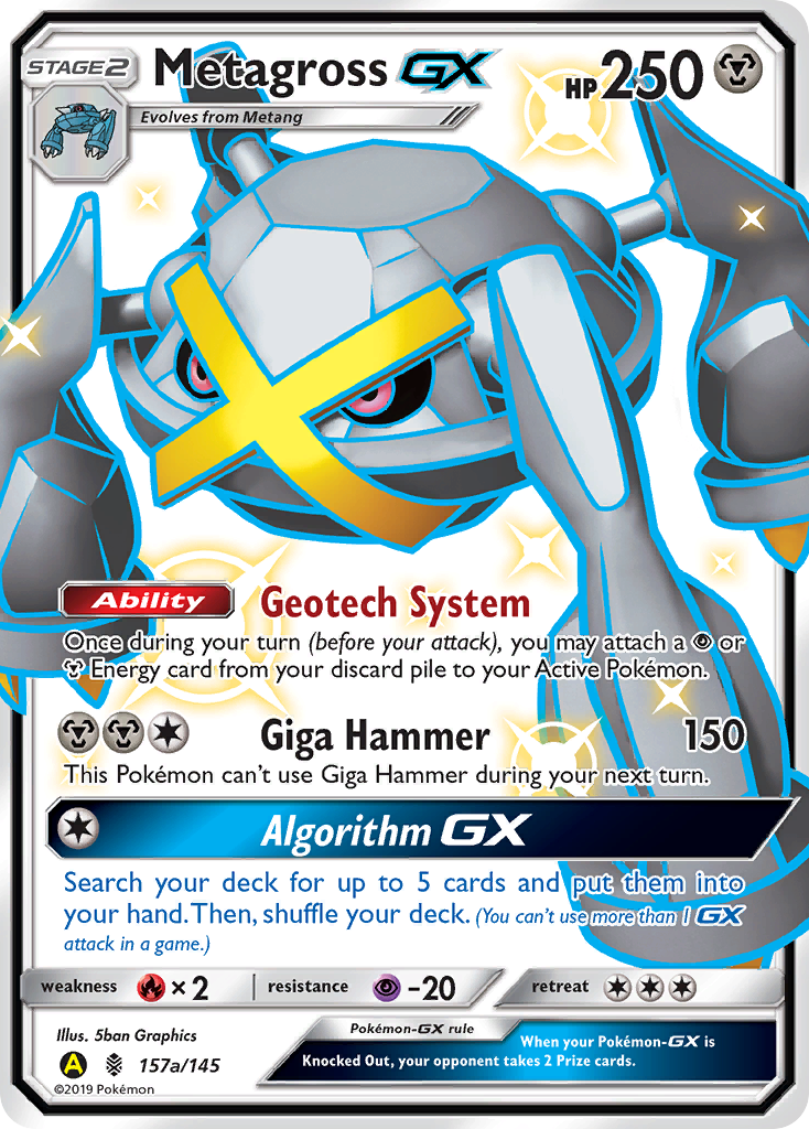 Metagross GX (157a/145) [Alternate Art Promos] | Enigma On Main