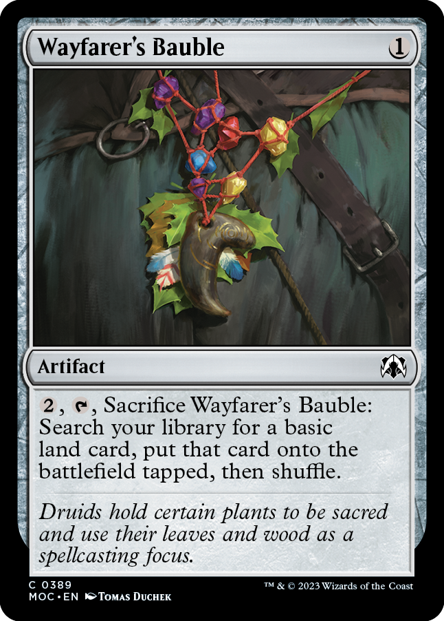 Wayfarer's Bauble [March of the Machine Commander] | Enigma On Main