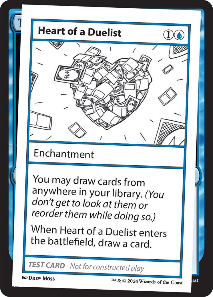 Heart of a Duelist [Mystery Booster 2 Playtest Cards] | Enigma On Main