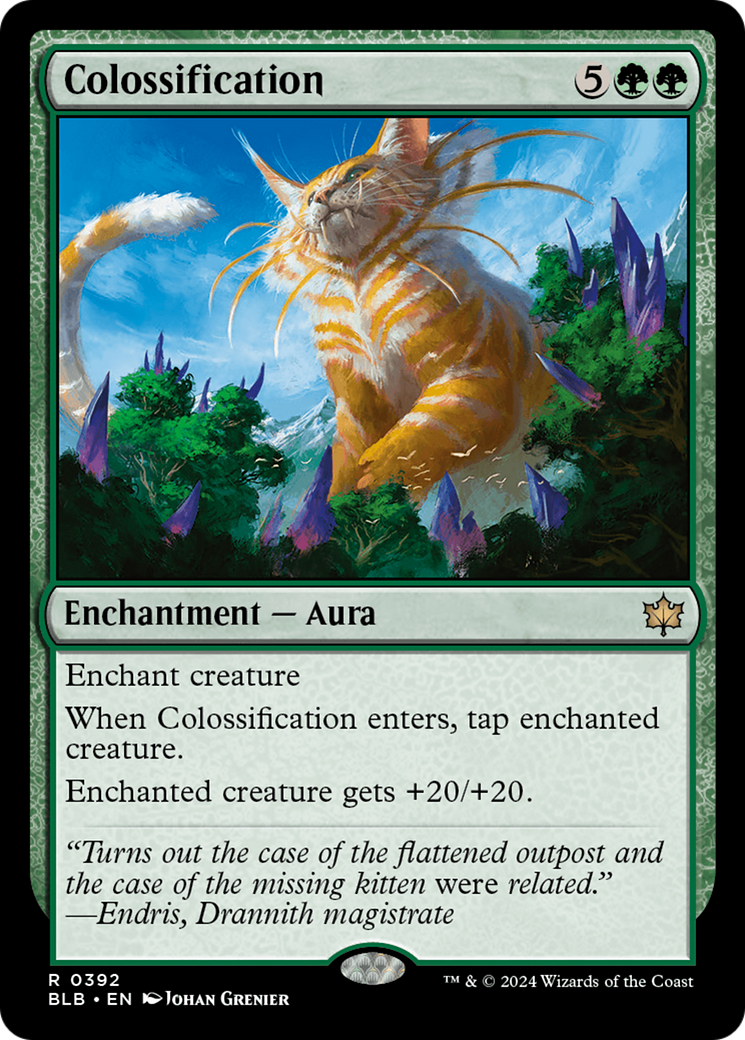 Colossification [Bloomburrow] | Enigma On Main