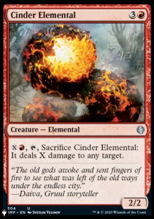 Cinder Elemental [The List] | Enigma On Main