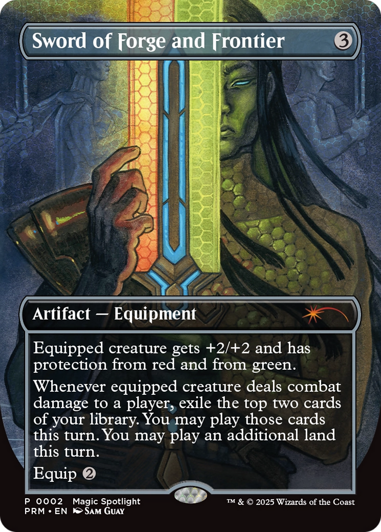 Sword of Forge and Frontier (Borderless) [Wizards Play Network 2025] | Enigma On Main