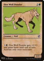 Dire Wolf Prowler (Showcase) [The List] | Enigma On Main