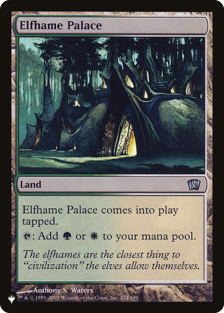 Elfhame Palace [The List] | Enigma On Main