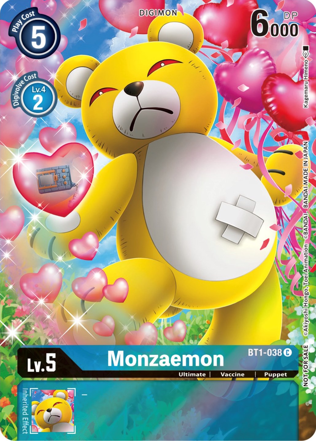 Monzaemon [BT1-038] (25th Special Memorial Pack) [Release Special Booster Promos] | Enigma On Main