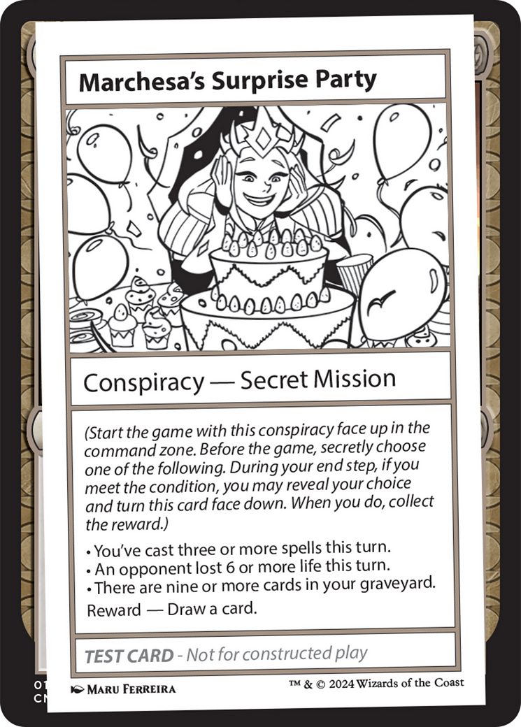 Marchesa's Surprise Party [Mystery Booster 2 Playtest Cards] | Enigma On Main