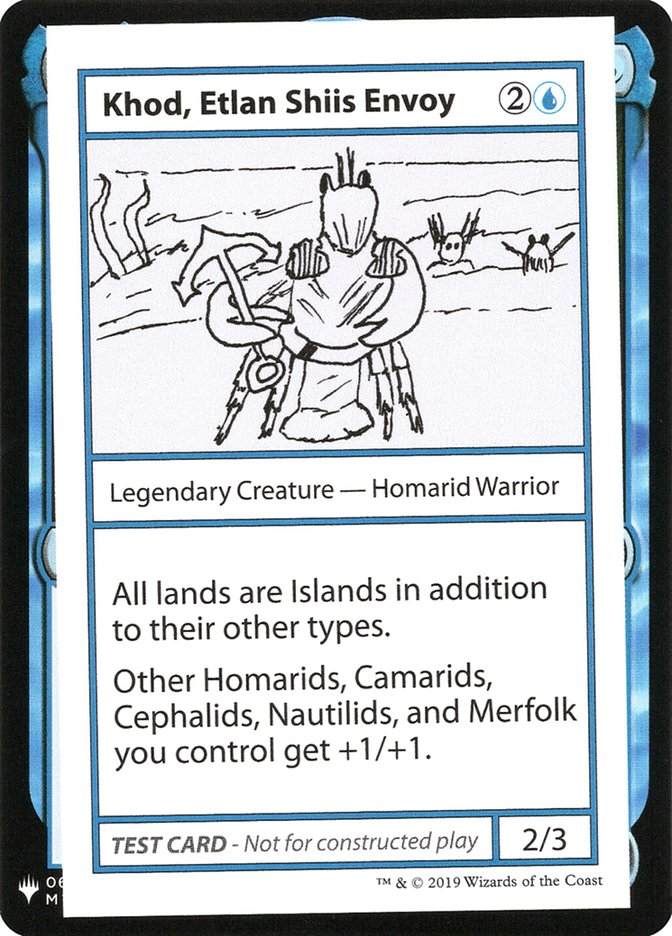 Khod, Etlan Shiis Envoy [Mystery Booster Playtest Cards] | Enigma On Main