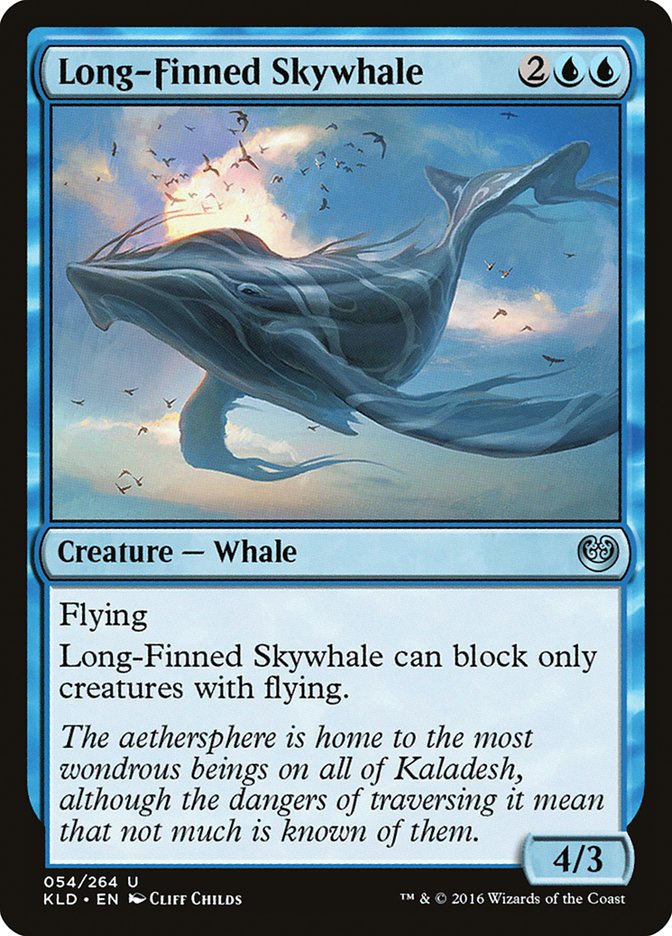 Long-Finned Skywhale [Kaladesh] | Enigma On Main