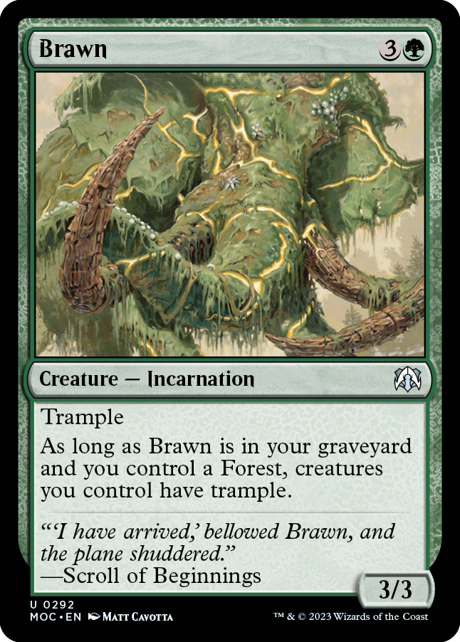 Brawn [March of the Machine Commander] | Enigma On Main