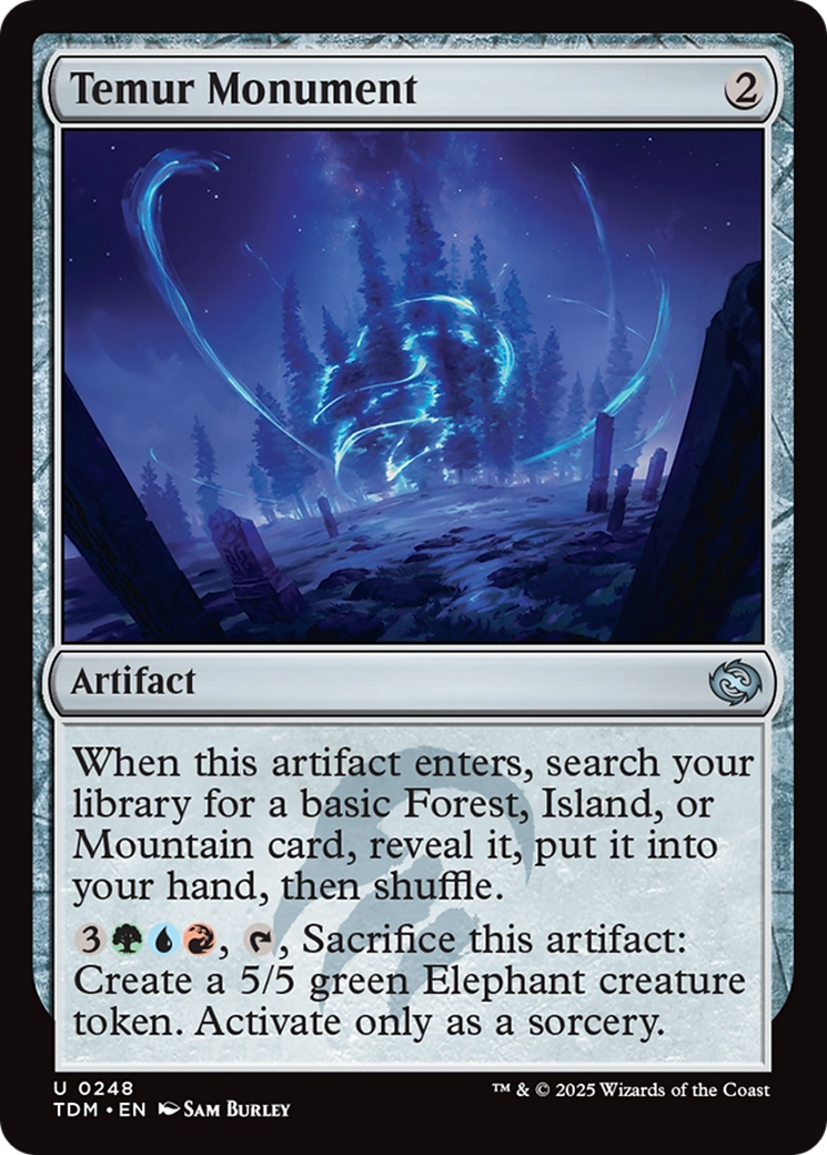 Temur Monument [Tarkir: Dragonstorm] | Enigma On Main