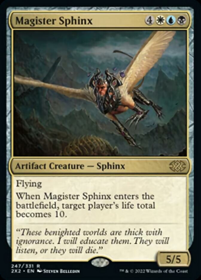 Magister Sphinx [Double Masters 2022] | Enigma On Main