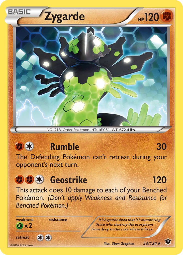 Zygarde (53/124) [XY: Fates Collide] | Enigma On Main