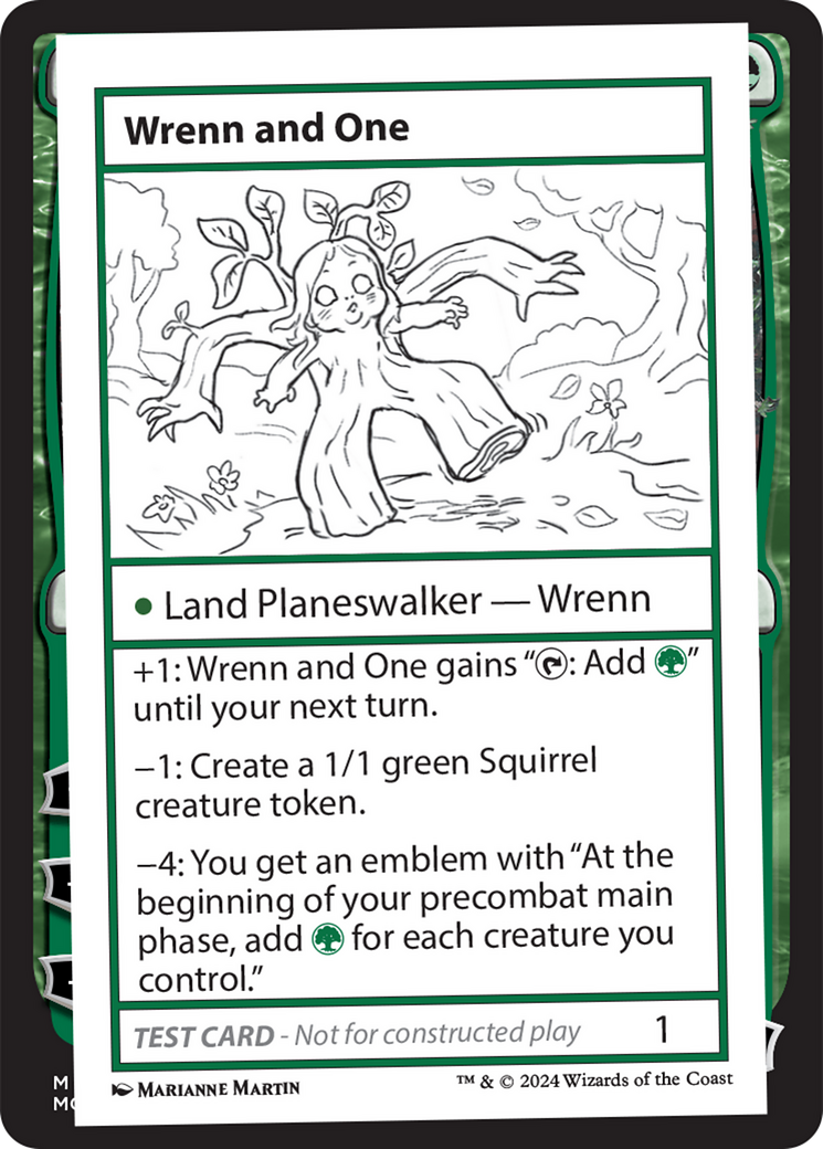 Wrenn and One [Mystery Booster 2 Playtest Cards] | Enigma On Main