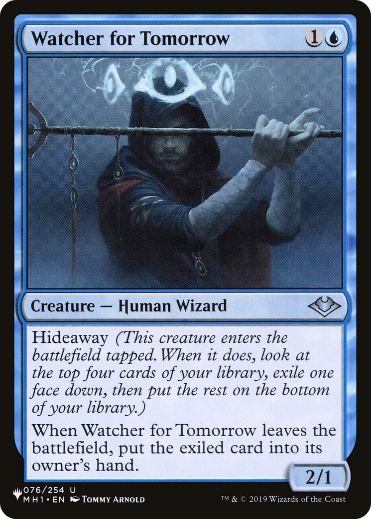 Watcher for Tomorrow [The List Reprints] | Enigma On Main