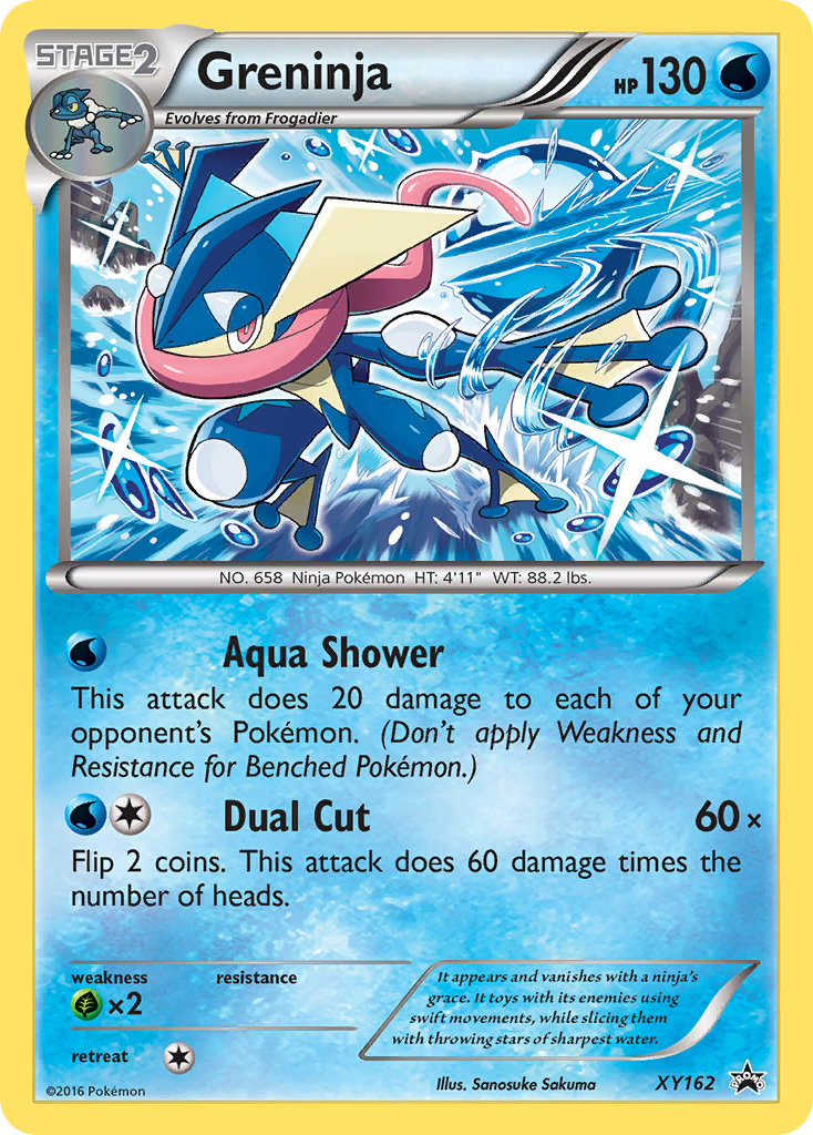 Greninja (XY162) [XY: Black Star Promos] | Enigma On Main