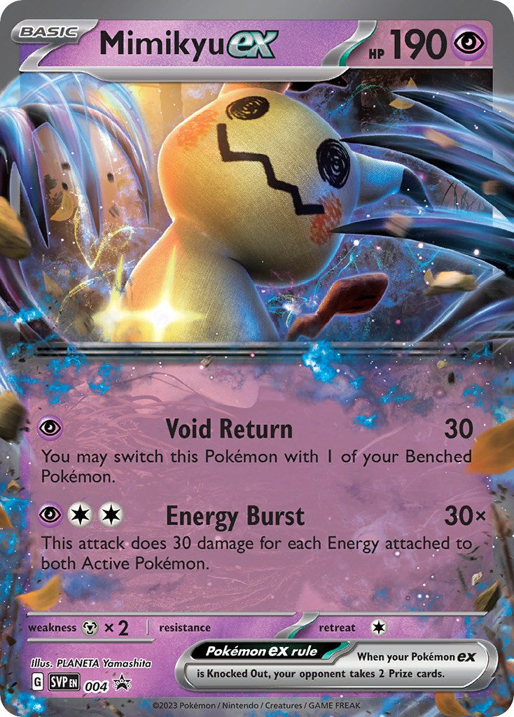 Mimikyu ex (004) [Scarlet & Violet: Black Star Promos] | Enigma On Main