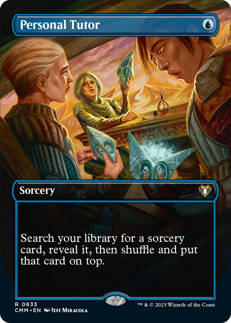 Personal Tutor (Borderless) [Commander Masters] | Enigma On Main
