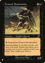 Twisted Abomination [The List Reprints] | Enigma On Main