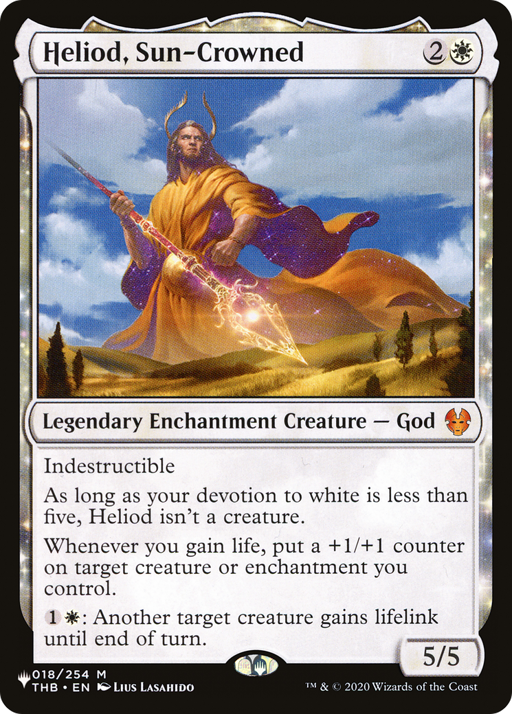 Heliod, Sun-Crowned [The List] | Enigma On Main