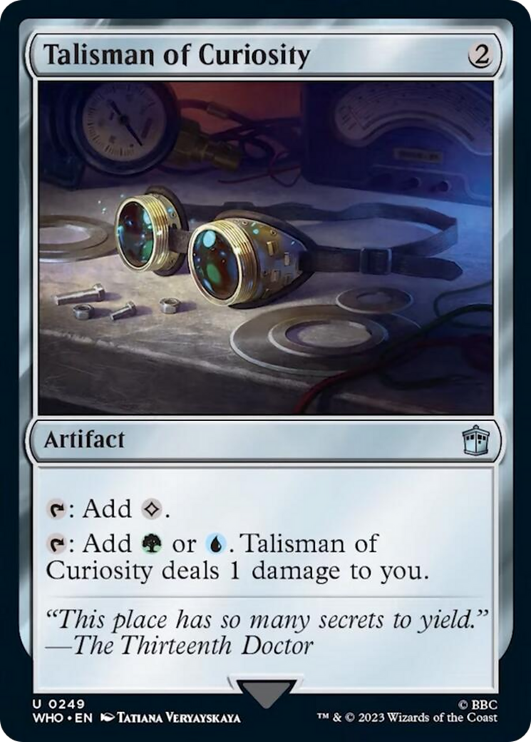 Talisman of Curiosity [Doctor Who] | Enigma On Main