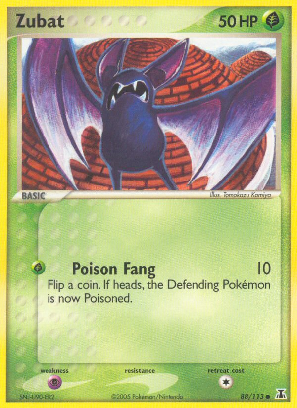 Zubat (88/113) [EX: Delta Species] | Enigma On Main