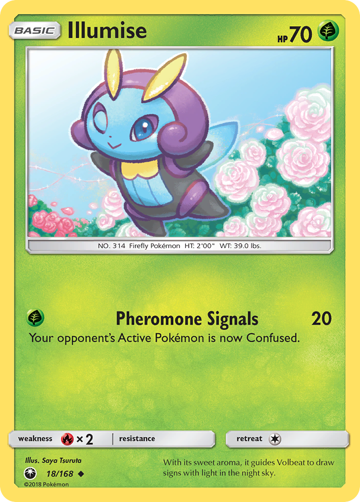 Illumise (18/168) [Sun & Moon: Celestial Storm] | Enigma On Main