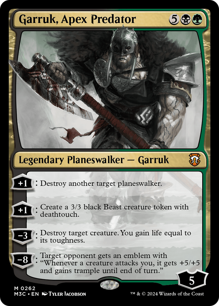 Garruk, Apex Predator (Ripple Foil) [Modern Horizons 3 Commander] | Enigma On Main
